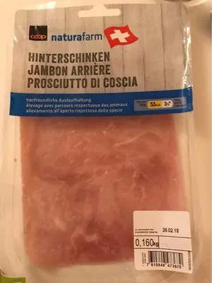 Hinterschinken Qualite & Prix (Scheiben), Schi... Coop, Naturafarm, Bell 160g, code 7610849473670