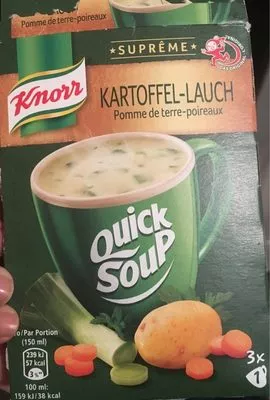 Kartoffel Lauch Suppe Knorr 48 g, code 7611100036429