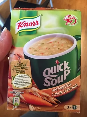 Soupe avoine Knorr, Unilever 40g, code 7611100079532