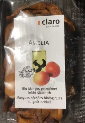 Mangues séchées biologiques Claro 150 g, code 7612052003590