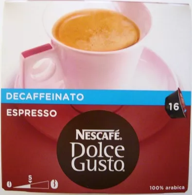 Dolce Gusto espresso decaffeinato Nescafé 112 g, code 7613031525546