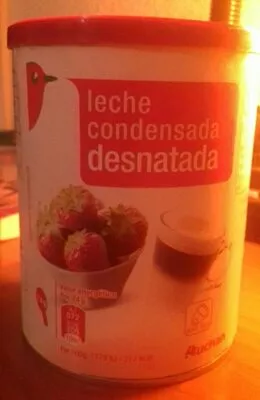 Leche condensada desnatada Auchan 740 g, code 7613034144201