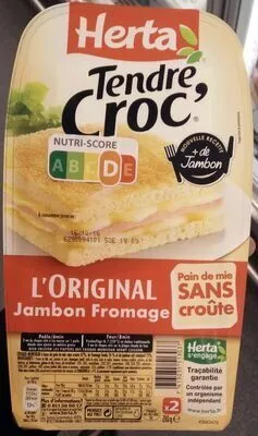 Tendre Croc' L'Original Jambon Fromage Herta, Tendre Croc 210 g, code 7613035513037