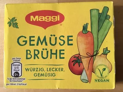 Gemüse Brühe Maggi, Nestle 4 Würfel, code 7613035629493