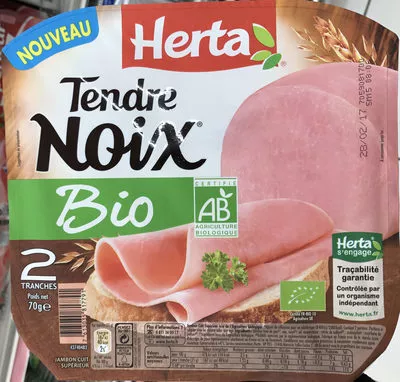 Tendre Noix Bio Herta, Tendre noix 70 g, code 7613035817791