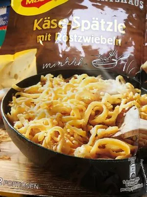 Käse-Spätzle mit Röstzwiebeln Maggi 119 g, code 7613035890909