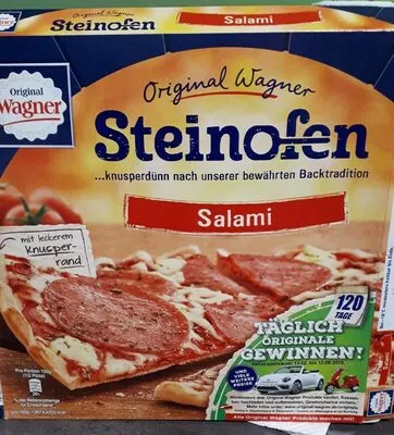 Steinofen Salami Wagner, Original Wagner Steinofen Pizza, Nestle 320 g, code 7613035925489