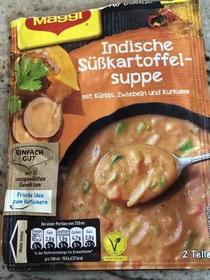 Indische Süßkartoffelsuppe Maggi , code 7613036053587