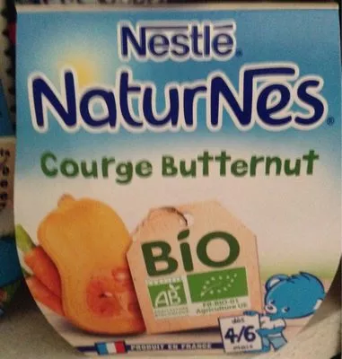 Naturnes Courge Butternut Nestlé 2 pot de 130 g, code 7613036149280