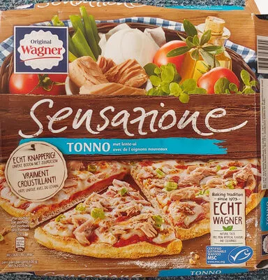 sensationale tonijn pizza wagner 340 g, code 7613036432955