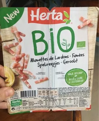 Allumettes de lardons fumées Herta 2x60g, code 7613036693431