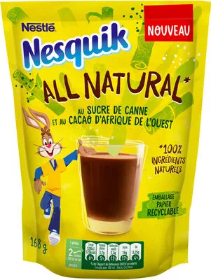 Nesquik all natural Nestlé 168 g, code 7613036825658