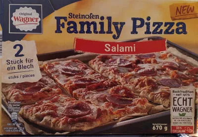 Family Pizza Salami Wagner 670 g, code 7613036945257