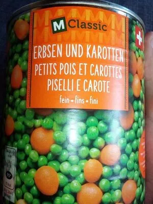 Petit pois et carottes Mclassic 850 g, code 7613269197546