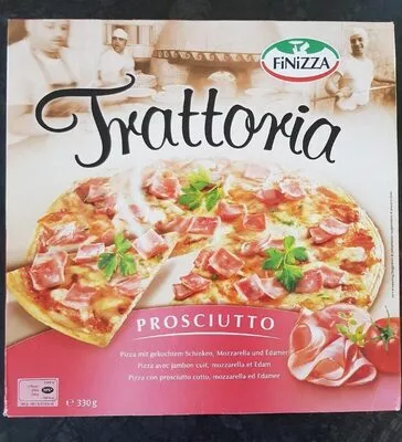 Pizza trattoria prosciutto Finizza 330 g, code 7613269223474