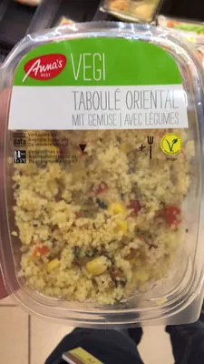 Taboulé oriental avec légumes Anna's Best, Migros 250 g, code 7613269287506