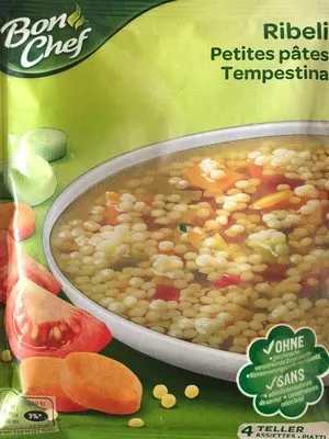 Ribeli Petites Pâtes Tempestina Bon Chef, Migros 80 g e, code 7613269297093