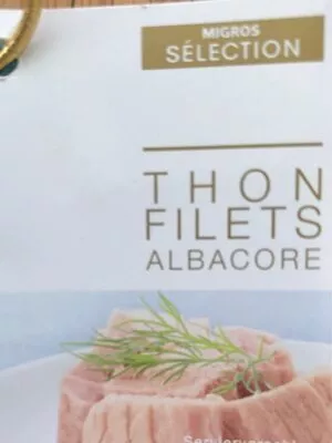 Thon filets Albacore Migros 200 g, code 7613269306825