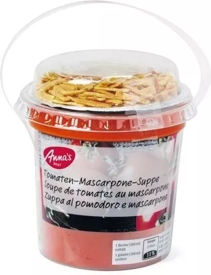 Soupe de tomates au mascarpone Anna's Best, Migros 300 ml, code 7613269374503