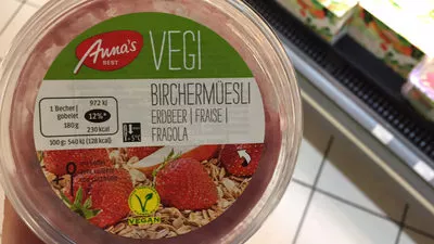 Vegi Birchermüesli Fraise Anna's Best , code 7613269733119