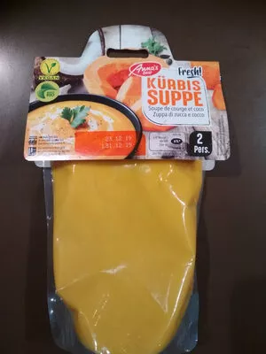 Soupe de courge Migros 500ml, code 7613269737827