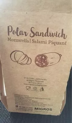 Polar Sandwich (Mozarella/Salami) Migros , code 7613269897002