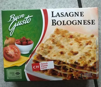 Lasagne Bolognese Buon Gusto, Bischofszell, Migros 360 g, code 7613312020609