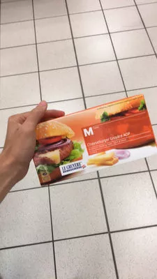 Cheeseburger Gruyère AOP viande de boeuf Migros 240 g, code 7613312047668