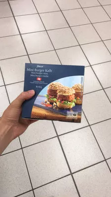 Mini burger veau Migros , code 7613312047682