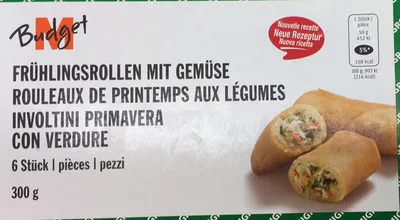 Rouleaux de Printemps aux Légumes M-Budget, Migros 300 g e, code 7613312077863