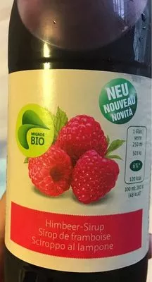 Sirop de framboises Migros Bio,  Migros , code 7613312157817