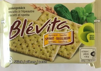 Biscuits à l'épeautre épinard-basilic  , code 7613312244821