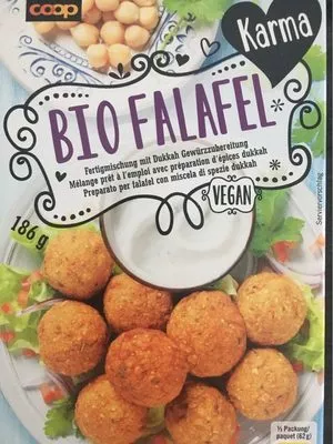 Bio falafel Naturaplan, Coop,  COOP naturaplan 186 g, code 7613331210180