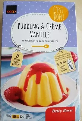 Pudding & crème vanille Betty Bossi 216 g, code 7613331360236