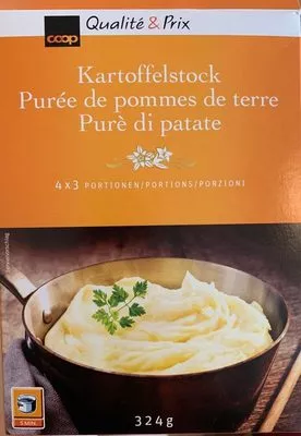 Purée de pommes de terre Qualité & Prix, Coop 324 g, code 7613356147515