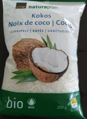 Noix de coco râpée Coop Naturaplan 200 g, code 7613379670298