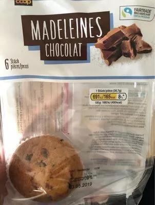 Madeleines chocolat Qualité & Prix 220 grammes (6 pièces), code 7613379905413