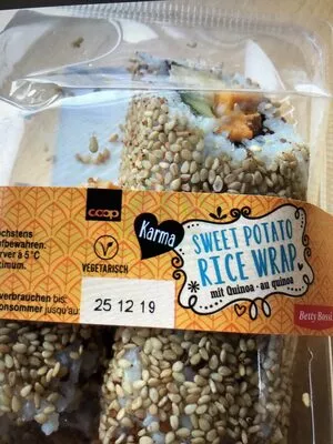 Sweet potato rice wrap Coop Karma 260g, code 7613413769681