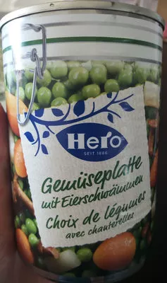 Choix de legumes avec chauterelles Hero 420 g, code 7614200009898