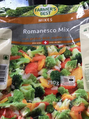 Romanesco Mix Épicé Migros, Farmer's Best 750 g, code 7616800557441