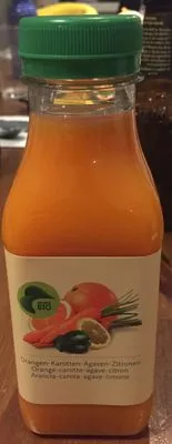 Jus orange-carotte-agave-citron sans marque 33 cl, code 7616800816166