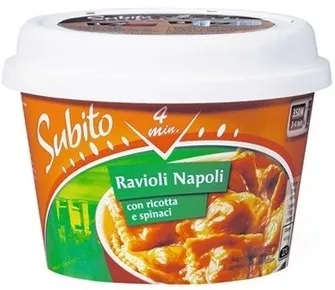 Ravioli Napoli ricotta et épinards Subito, Migros 350 g, code 7616800835853