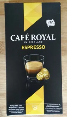 Espresso Cafe Royal 50 g (10 x 5 g), code 7617014161554