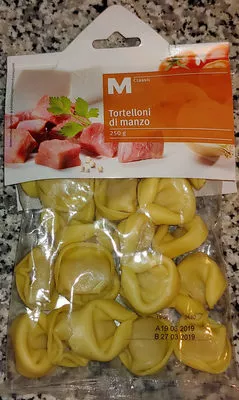 M Classic Tortelloni Con Ripieno Di Carne Migros, M Classic 250 g, code 7617027115025