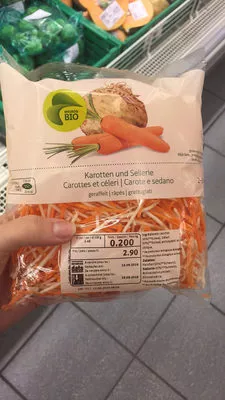 Salade carottes et céleri Migros Bio, Migros 200 g, code 7617027632775