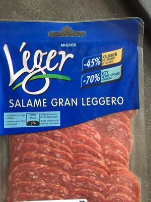 Salame gran leggero Léger, Migros 123 g, code 7617027801072