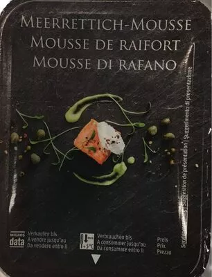 Mousse de raifort Migros 100 g, code 7617027862820