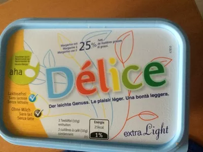 Délice : extra Light Migros 250 g, code 7617300706117