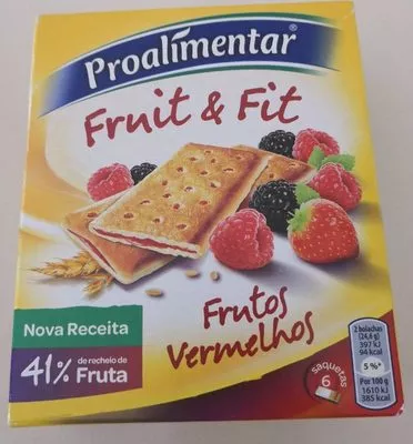 Fruit & fit frutos vermelhos Proalimentar , code 7622210099556