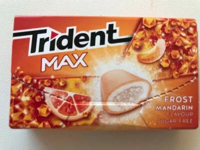 Frost Mandarin Trident Max Chicles Sin Azucar Trident , code 7622210607621